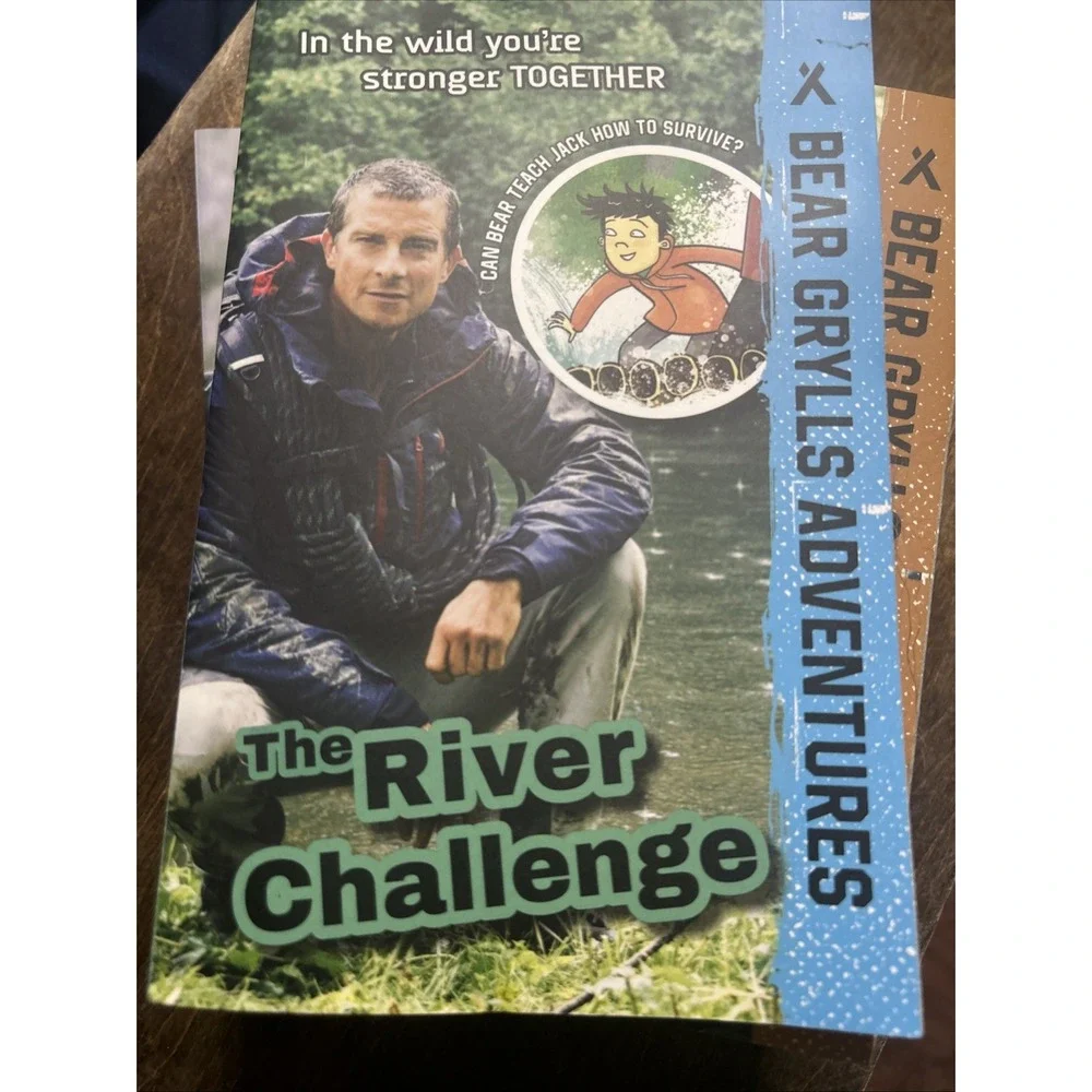 Lot of 8 BEAR GRYLLS ADVENTURES Chapter Books Series~Survival~Challenges